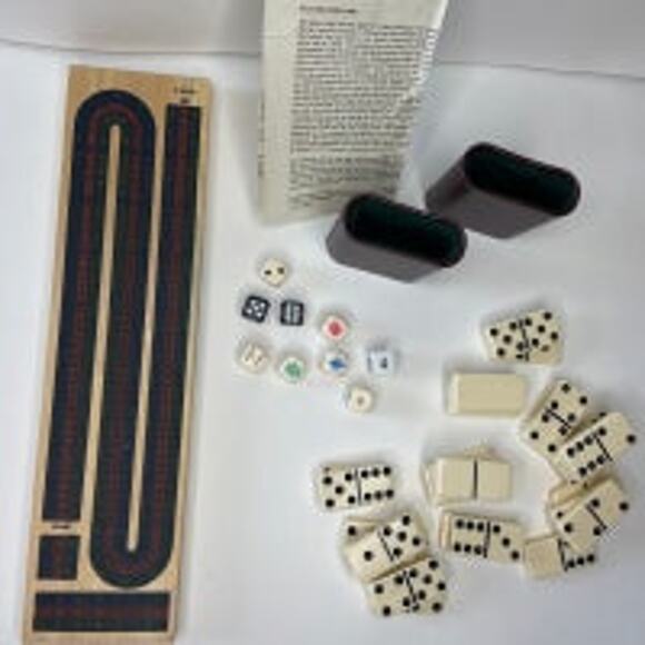 Vintage Variety Game Set w/ Original Instructions - Picture 2 of 8